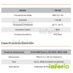 CALIBRADOR PARA SONÓMETRO TM-100 - Imagen 2