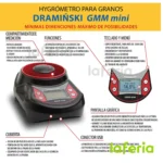 MEDIDOR DE HUMEDAD DE GRANO GMM MINI - Imagen 5