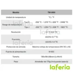 TM-80N TERMOMETRO DIGITAL